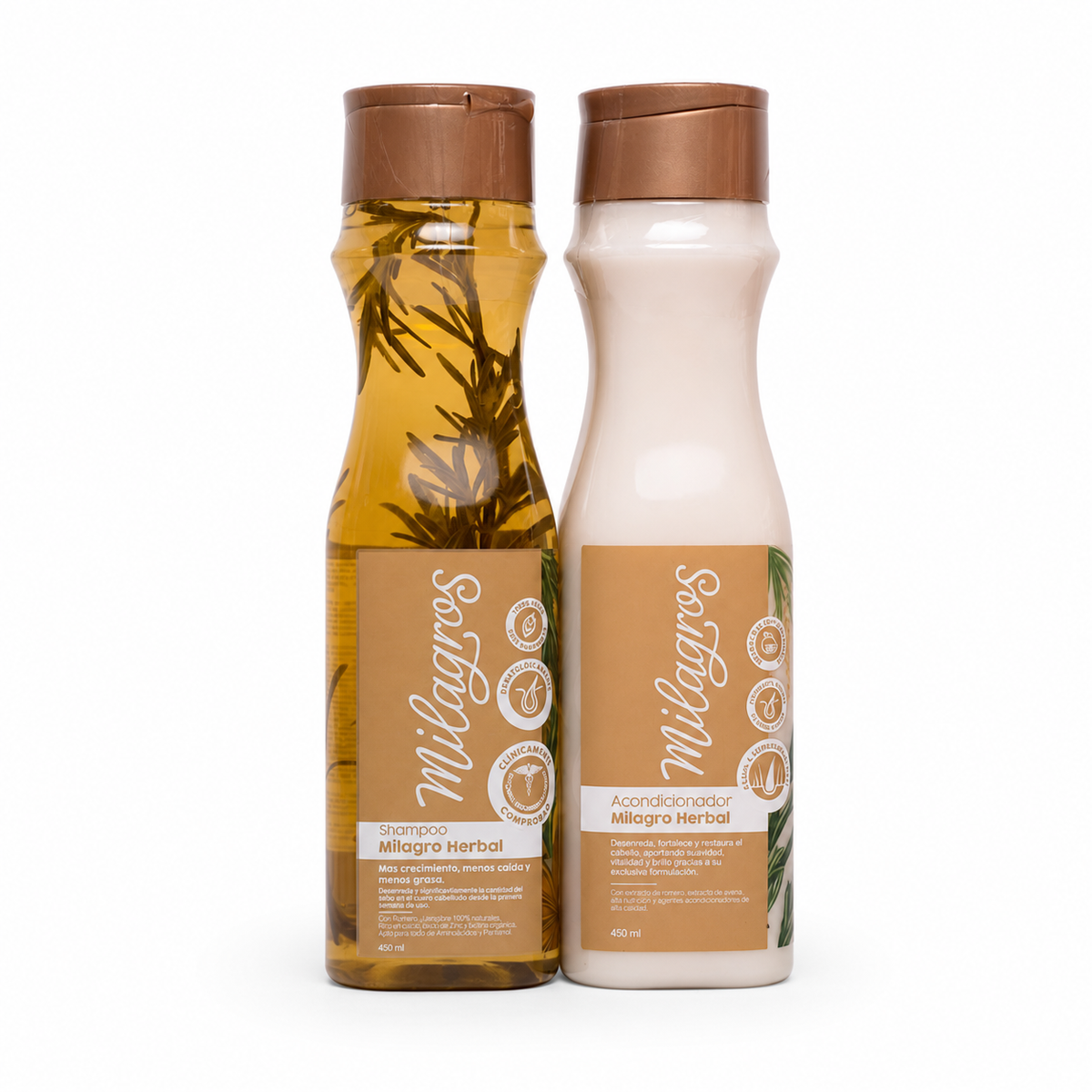 Milagros Kit Duo Shampoo y Acondicionador Herbal