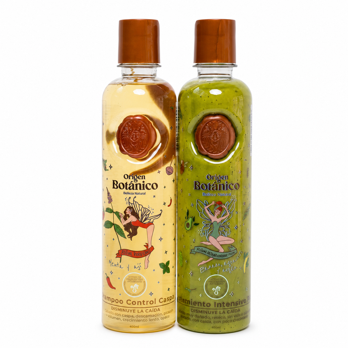 Origen Botánico Shampoo Aji y Tratamiento Plex