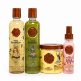Origen Botánico Kit Shampoo Romero, Plex, Mascarilla SOS y Termoprotector