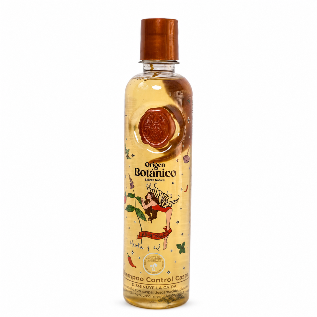 Origen Botánico Shampoo Control Caspa Aji