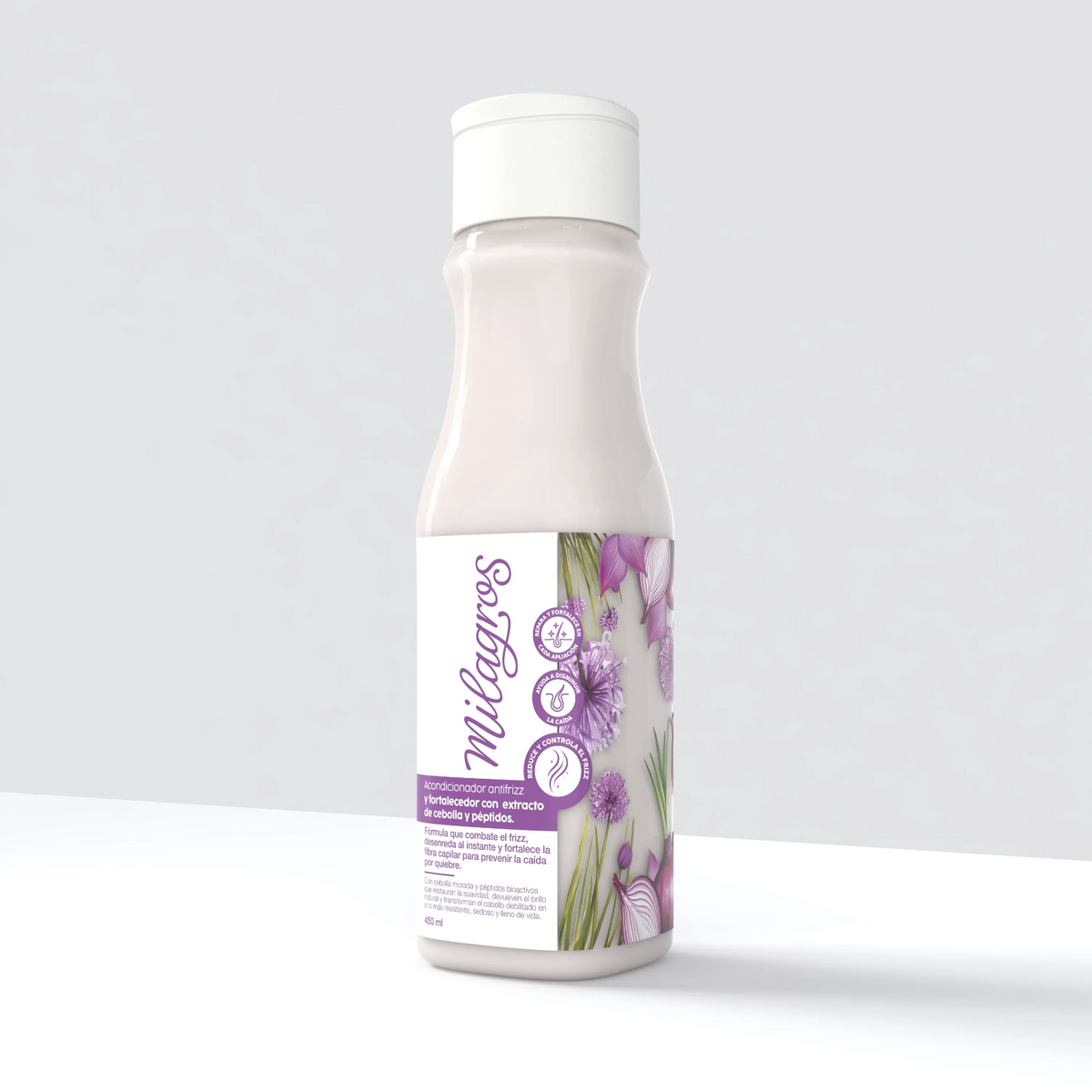 Milagros Acondicionador Cebolla & Peptidos Anti-Frizz 450ml - by Miracles