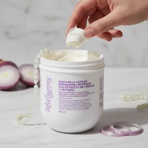 Milagros Mascarilla De Cebolla - Hair Mask with Red Onion by Miracles — imagen 5