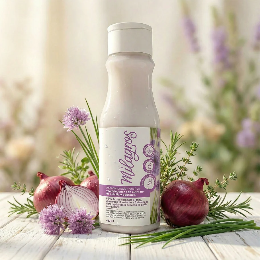 Milagros Kit Red Onion Shampoo & Acondicionador 450ml -Hair Care Duo by Miracles — imagen 4