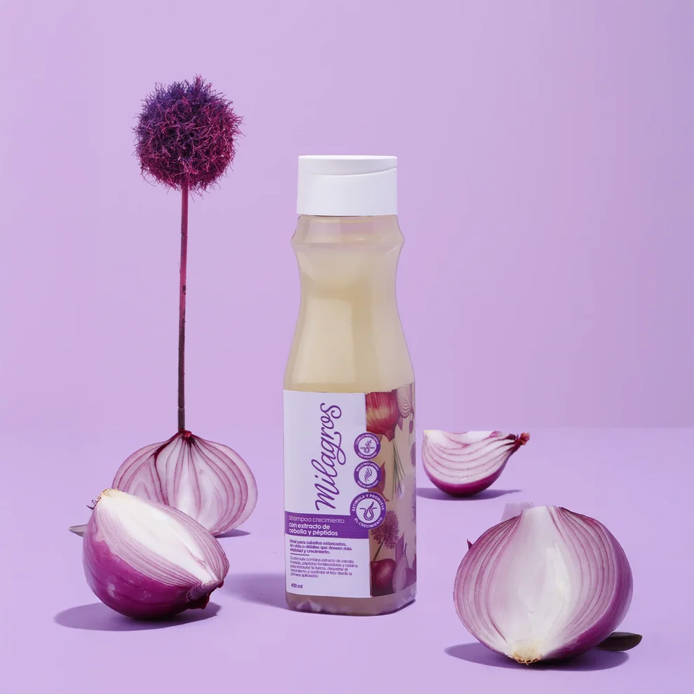 Milagros Kit Red Onion Shampoo & Acondicionador 450ml -Hair Care Duo by Miracles — imagen 6
