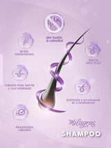 Milagros Kit Red Onion Shampoo & Acondicionador 450ml -Hair Care Duo by Miracles — imagen 8