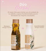 Milagros Kit Rosemary Shampoo & Herbal Conditioner Set + Hair Mask Herbal