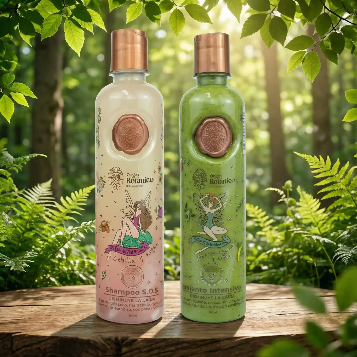 Origen Botánico Shampoo Cebolla & Tratamiento Plex Hair Care Duo | 2-Piece Set