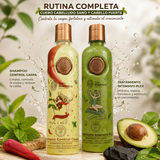 Origen Botánico Shampoo Aji & Tratamiento Plex Hair Care Duo | 2-Piece Set