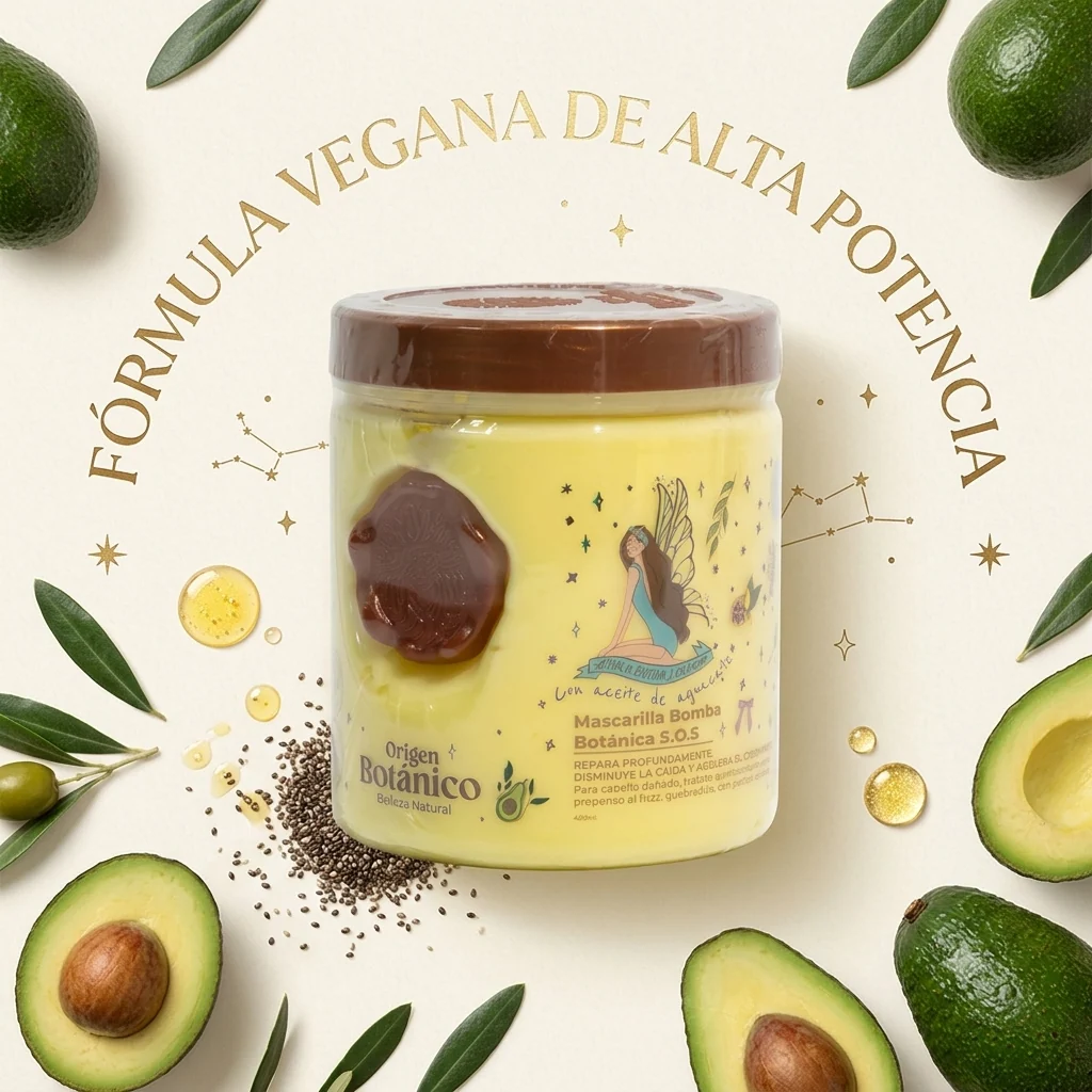 Origen Botánico Shampoo Romero, Tratamiento Plex & Mascarilla SOS | 3-Piece Set — imagen 7
